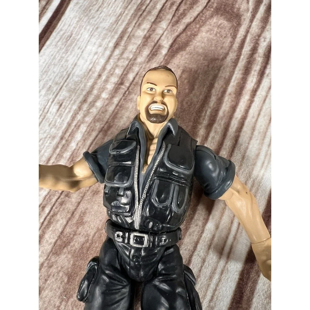 1999 Jakks Pacific Big Boss Man Titan Tron Live WWF WWE Wrestling Figure Vintage